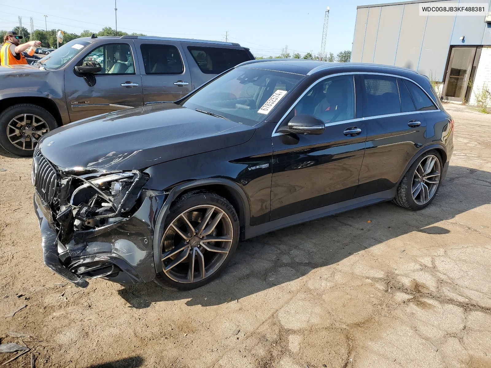 2019 Mercedes-Benz Glc 63 4Matic Amg VIN: WDC0G8JB3KF488381 Lot: 67852574