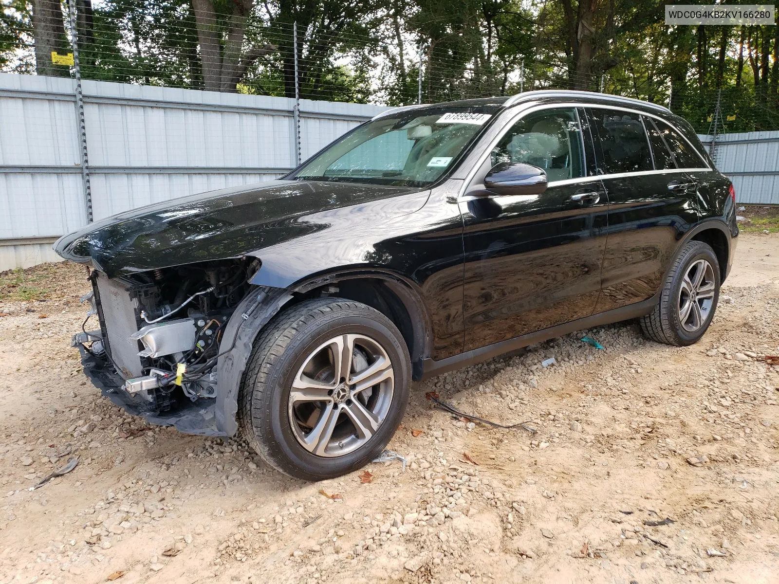 2019 Mercedes-Benz Glc 300 4Matic VIN: WDC0G4KB2KV166280 Lot: 67899544