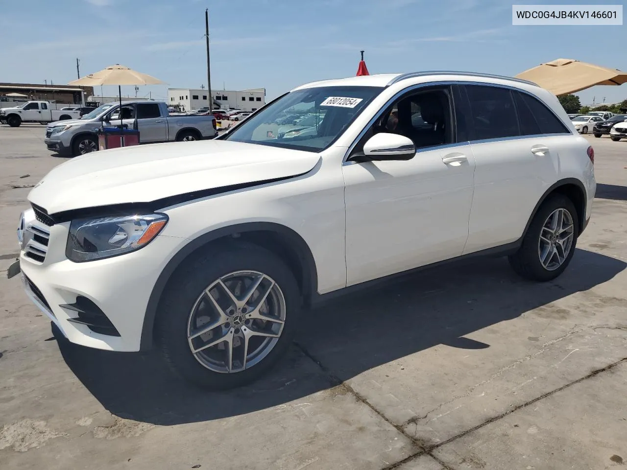 2019 Mercedes-Benz Glc 300 VIN: WDC0G4JB4KV146601 Lot: 68012054