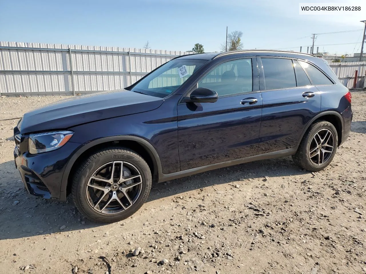 2019 Mercedes-Benz Glc 300 4Matic VIN: WDC0G4KB8KV186288 Lot: 68247084