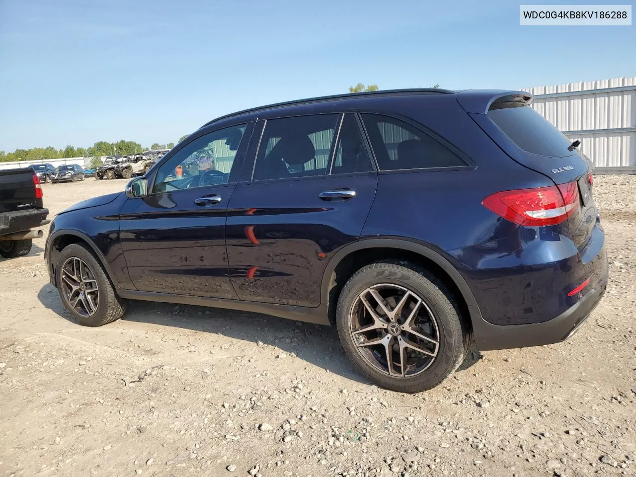 2019 Mercedes-Benz Glc 300 4Matic VIN: WDC0G4KB8KV186288 Lot: 68247084