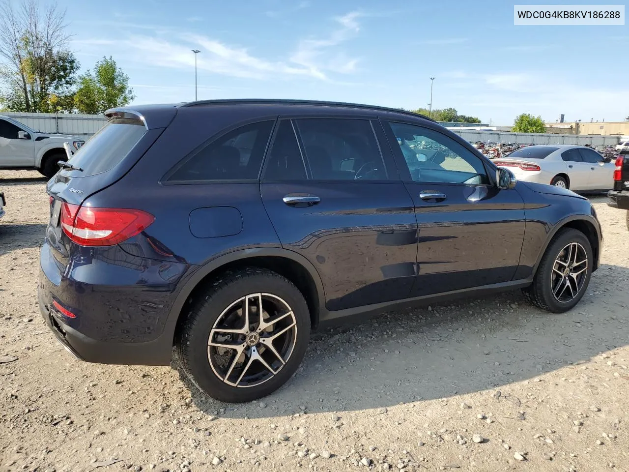 2019 Mercedes-Benz Glc 300 4Matic VIN: WDC0G4KB8KV186288 Lot: 68247084