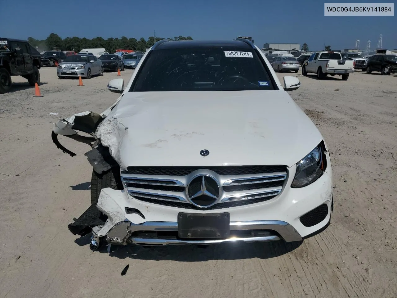 2019 Mercedes-Benz Glc 300 VIN: WDC0G4JB6KV141884 Lot: 68327244