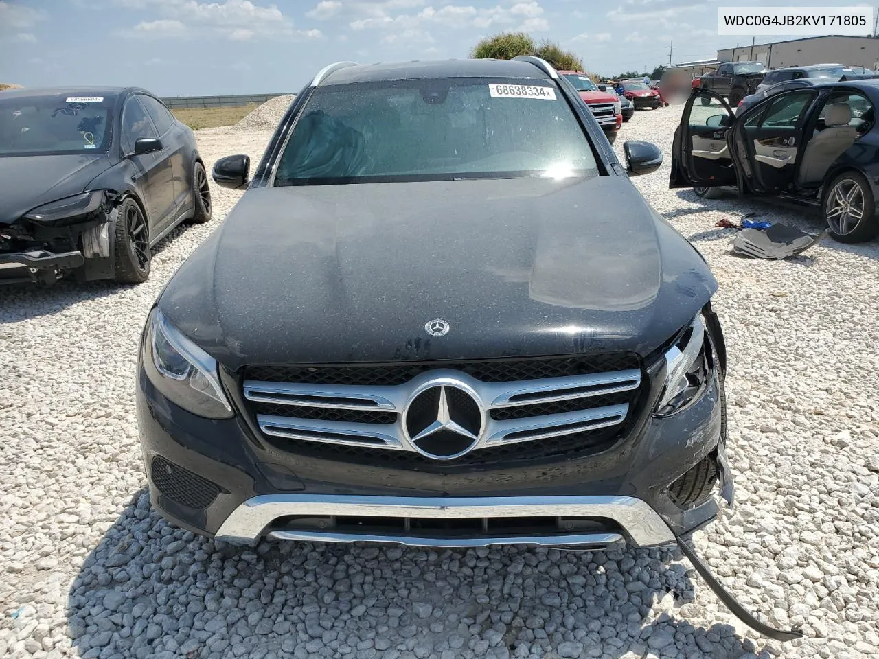 2019 Mercedes-Benz Glc 300 VIN: WDC0G4JB2KV171805 Lot: 68638334