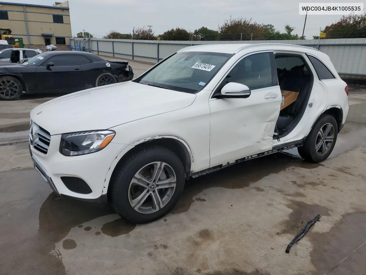 2019 Mercedes-Benz Glc 300 VIN: WDC0G4JB4K1005535 Lot: 69873424