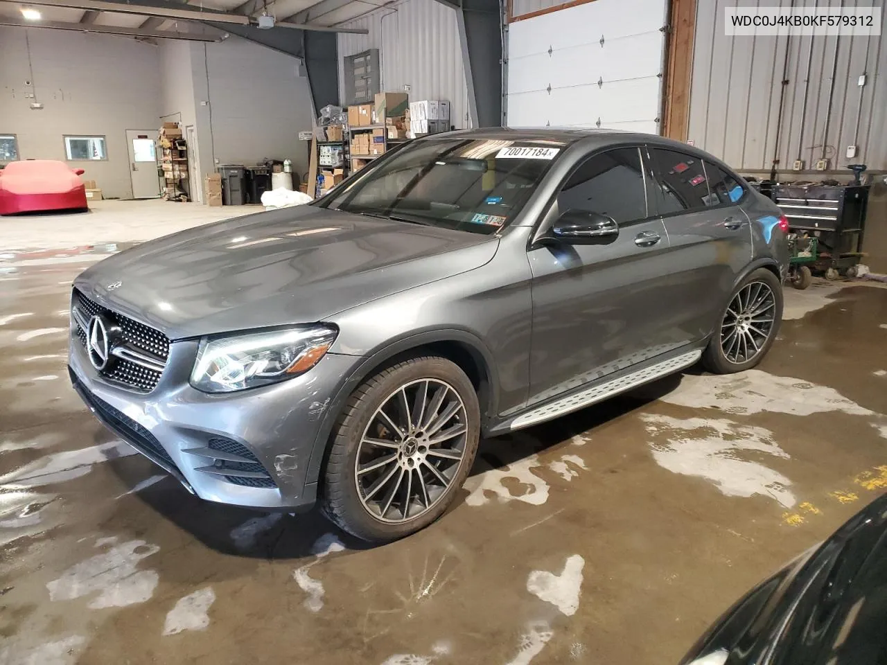 2019 Mercedes-Benz Glc Coupe 300 4Matic VIN: WDC0J4KB0KF579312 Lot: 70017184