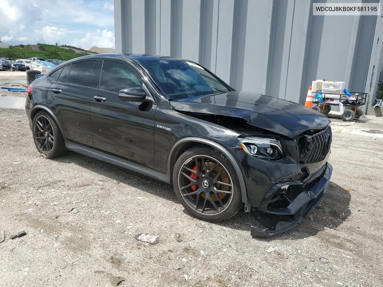 2019 Mercedes-Benz Glc Coupe 63 S 4Matic Amg VIN: WDC0J8KB0KF581195 Lot: 70024114