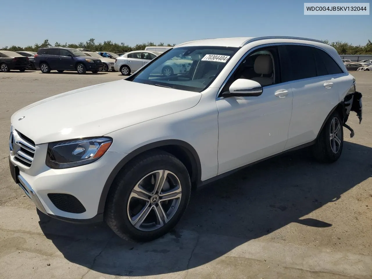 2019 Mercedes-Benz Glc 300 VIN: WDC0G4JB5KV132044 Lot: 70304404