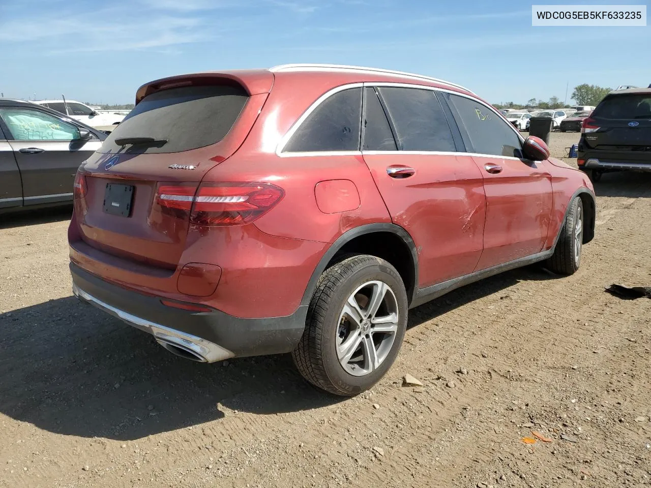 2019 Mercedes-Benz Glc 350E VIN: WDC0G5EB5KF633235 Lot: 70537784