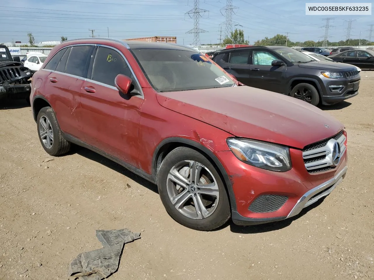 2019 Mercedes-Benz Glc 350E VIN: WDC0G5EB5KF633235 Lot: 70537784