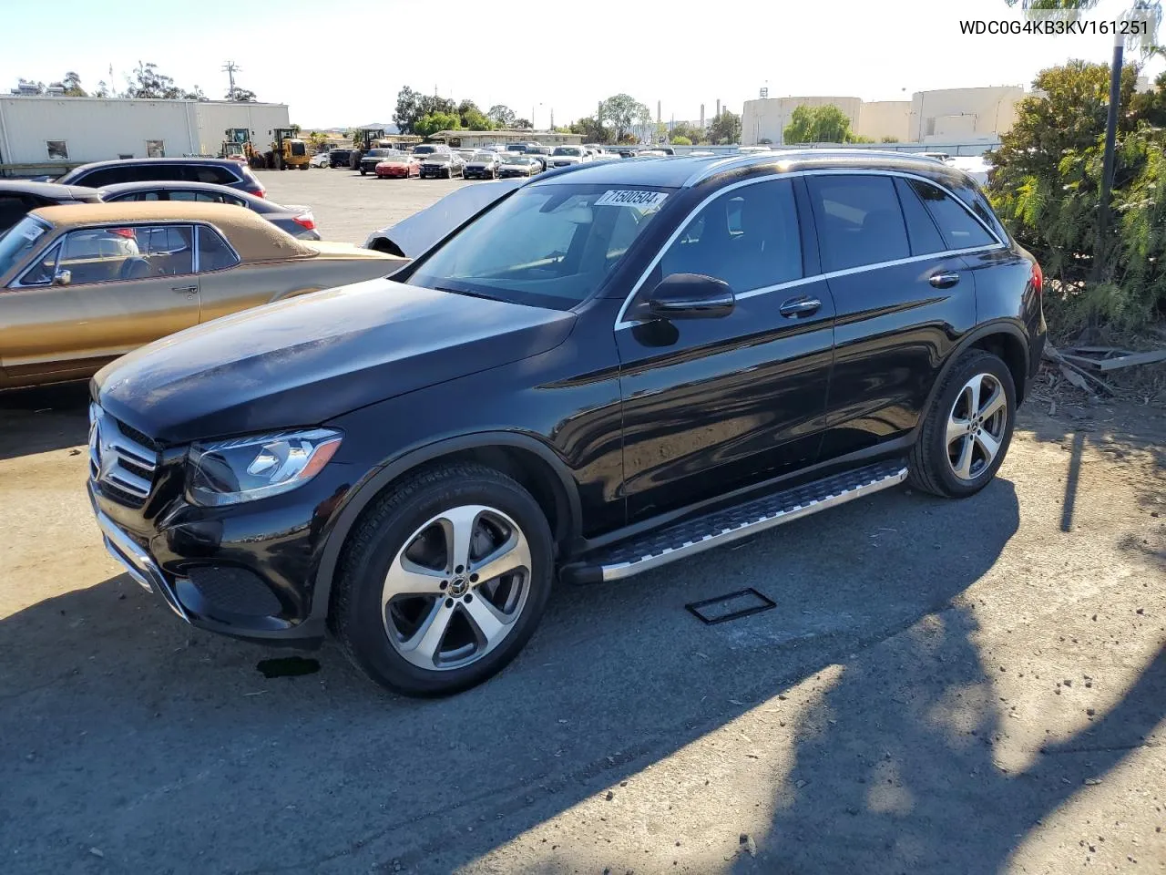 2019 Mercedes-Benz Glc 300 4Matic VIN: WDC0G4KB3KV161251 Lot: 71500504