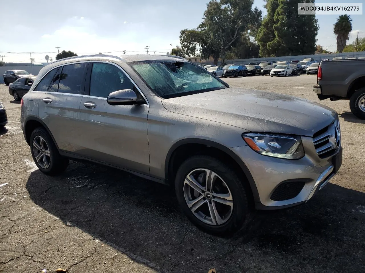 2019 Mercedes-Benz Glc 300 VIN: WDC0G4JB4KV162779 Lot: 71678064