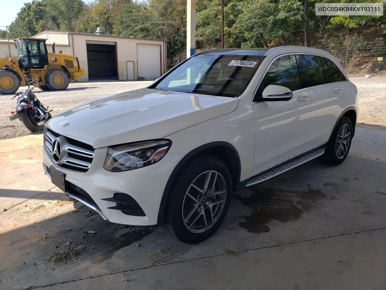 2019 Mercedes-Benz Glc 300 4Matic VIN: WDC0G4KB4KV193111 Lot: 71766234