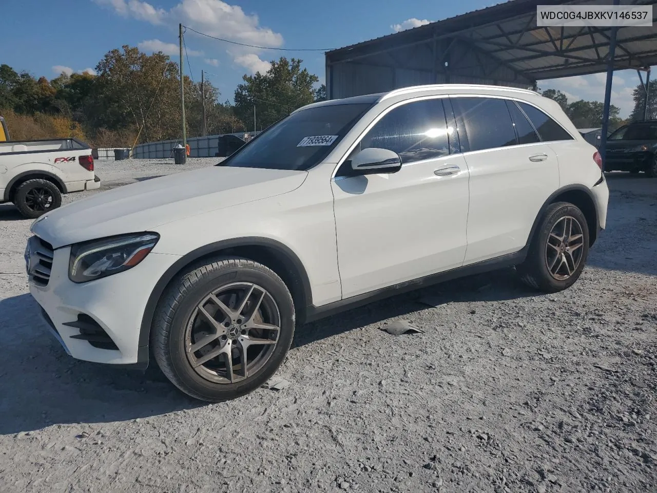 2019 Mercedes-Benz Glc 300 VIN: WDC0G4JBXKV146537 Lot: 71939564