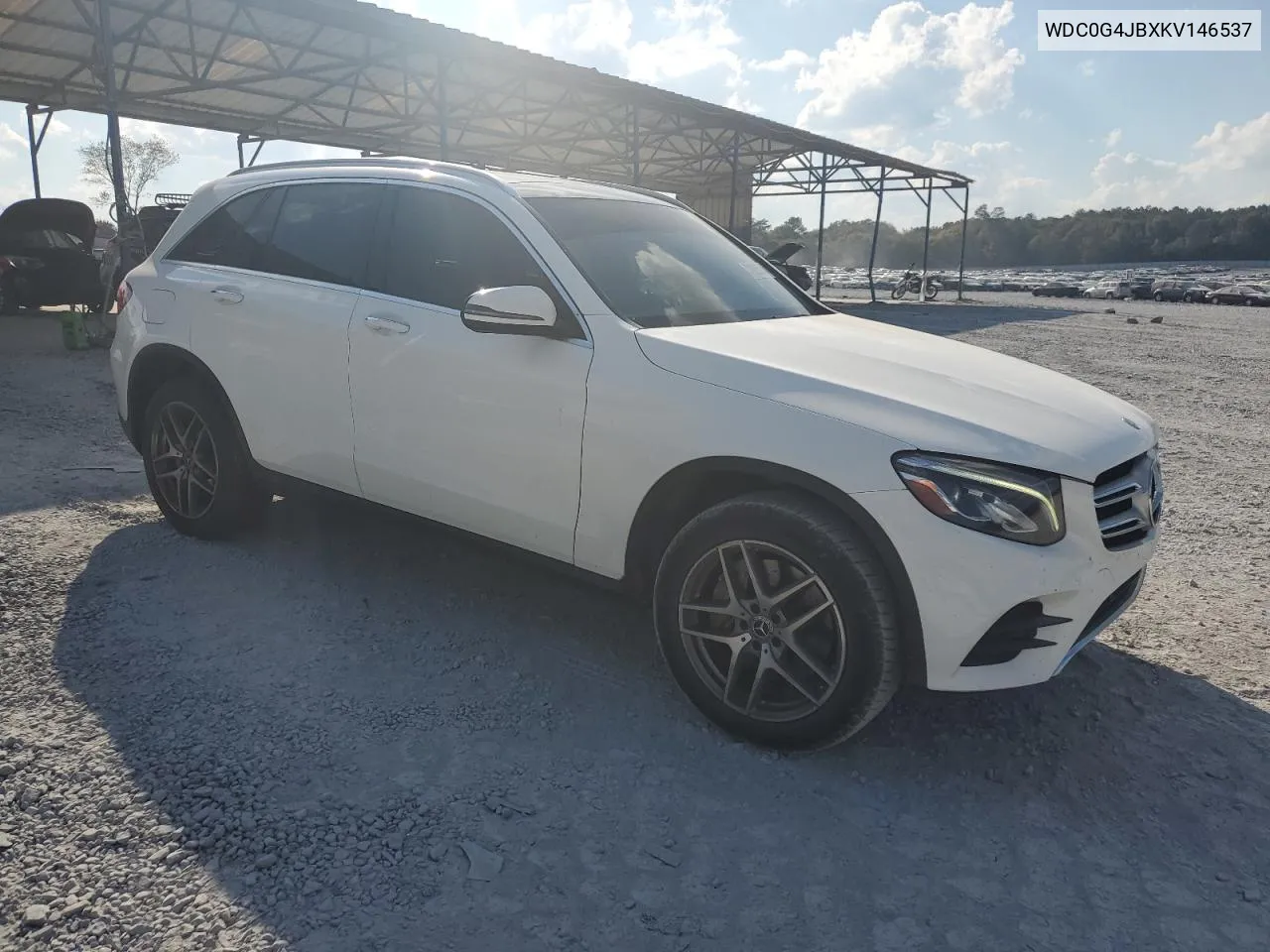 2019 Mercedes-Benz Glc 300 VIN: WDC0G4JBXKV146537 Lot: 71939564