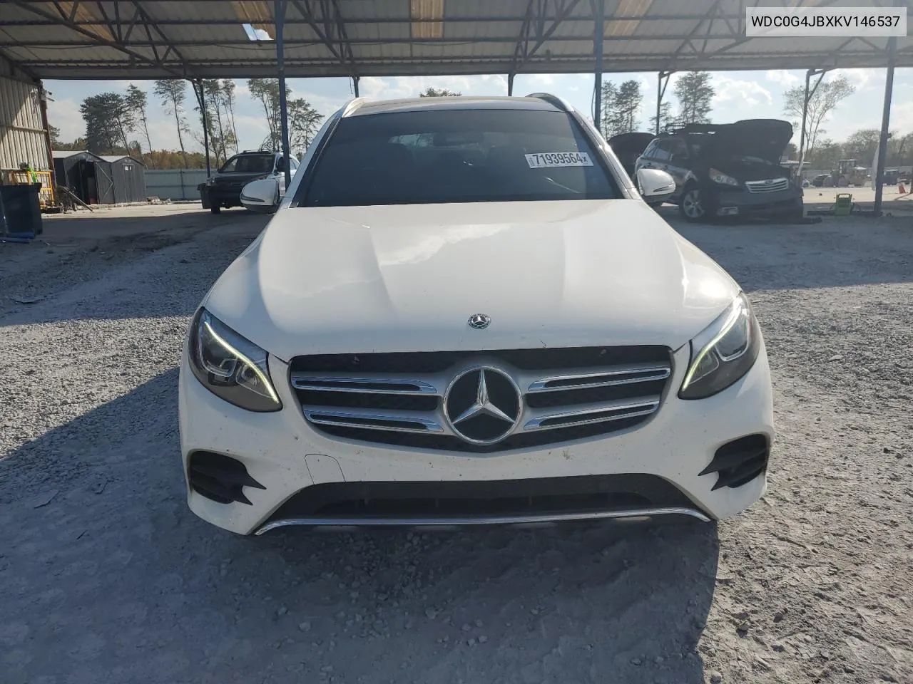 2019 Mercedes-Benz Glc 300 VIN: WDC0G4JBXKV146537 Lot: 71939564