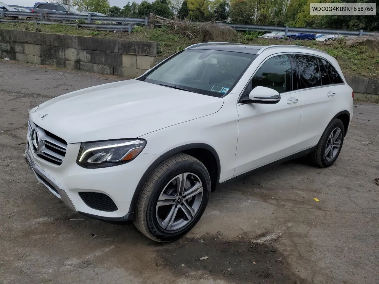 2019 Mercedes-Benz Glc 300 4Matic VIN: WDC0G4KB9KF658766 Lot: 72744794