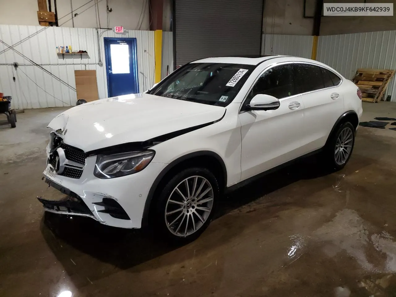 2019 Mercedes-Benz Glc Coupe 300 4Matic VIN: WDC0J4KB9KF642939 Lot: 72803114