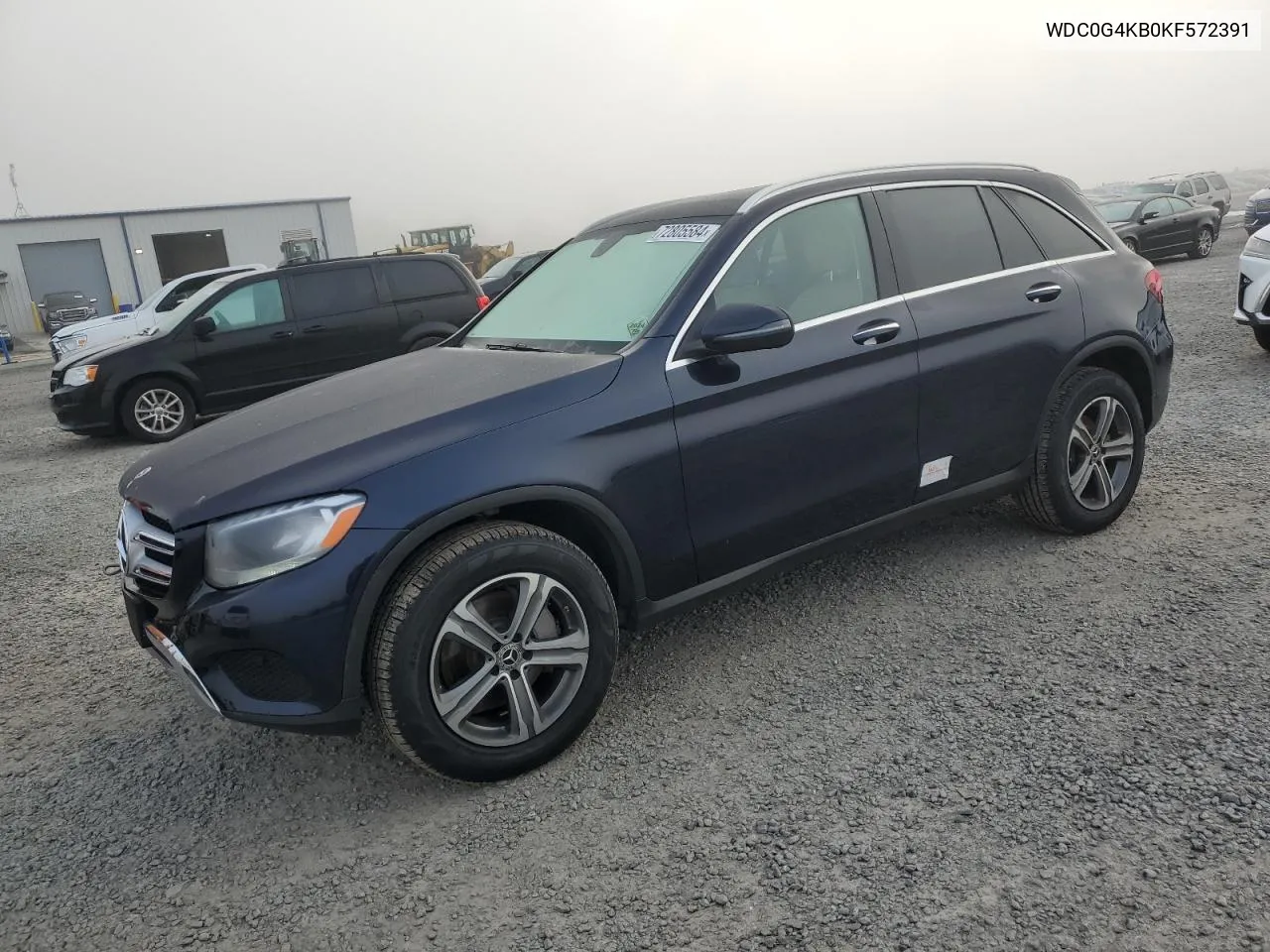 2019 Mercedes-Benz Glc 300 4Matic VIN: WDC0G4KB0KF572391 Lot: 72805584