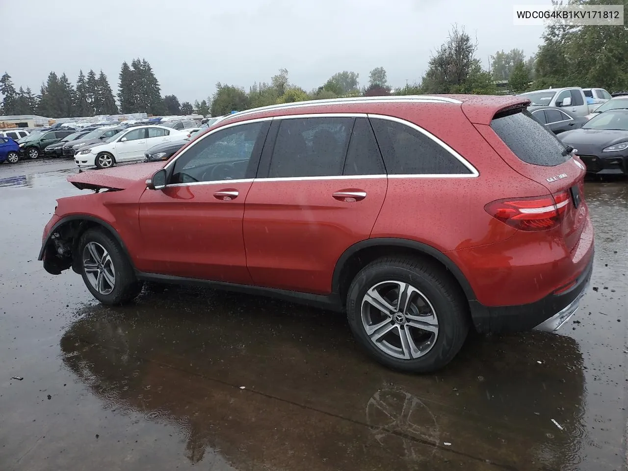 2019 Mercedes-Benz Glc 300 4Matic VIN: WDC0G4KB1KV171812 Lot: 72837614