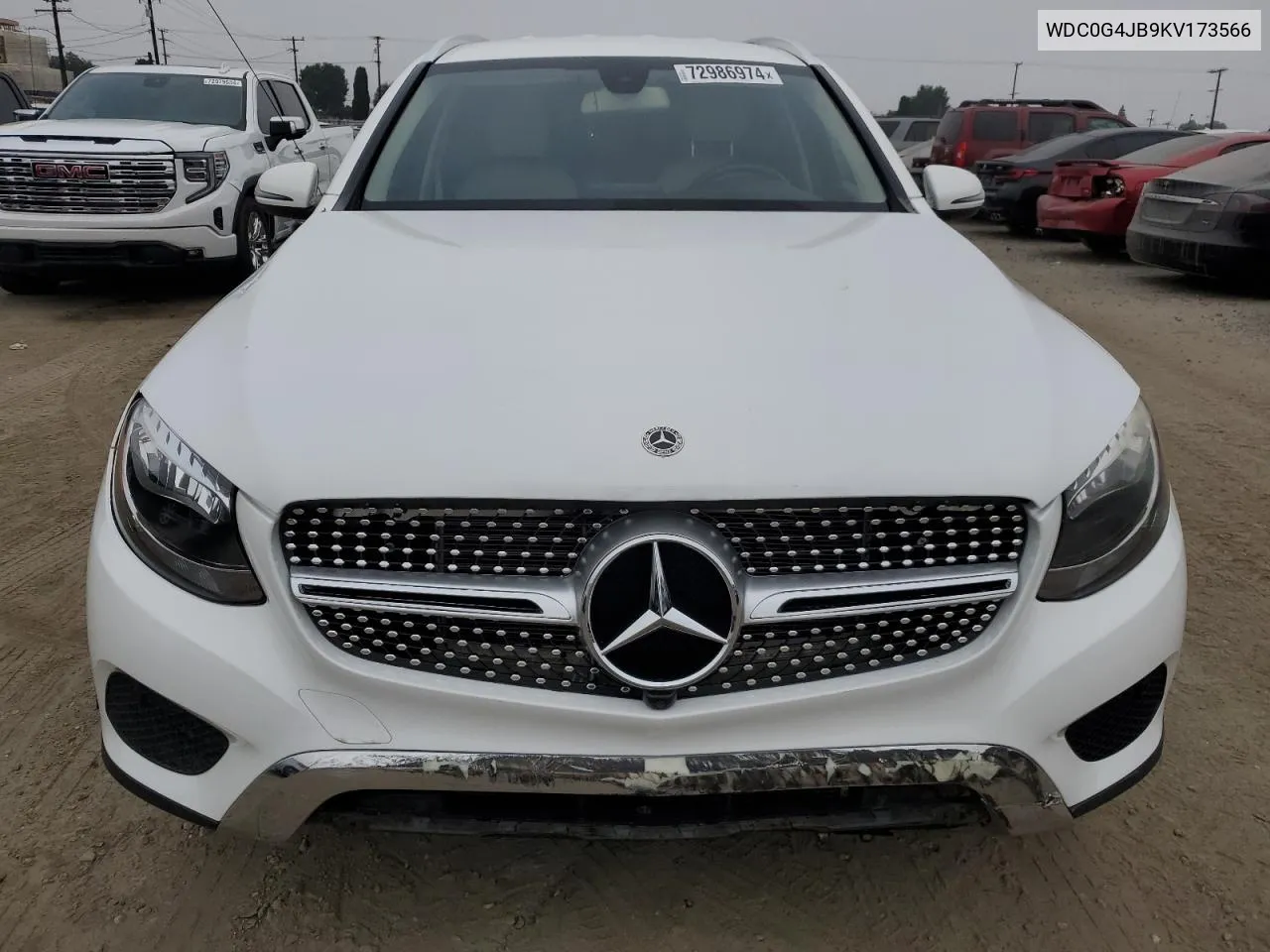 2019 Mercedes-Benz Glc 300 VIN: WDC0G4JB9KV173566 Lot: 72986974