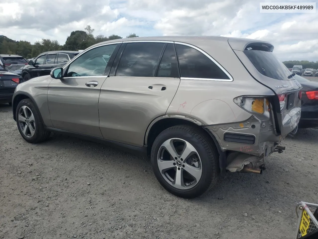 2019 Mercedes-Benz Glc 300 4Matic VIN: WDC0G4KB5KF489989 Lot: 73267794