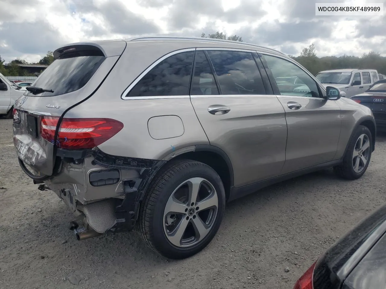 2019 Mercedes-Benz Glc 300 4Matic VIN: WDC0G4KB5KF489989 Lot: 73267794