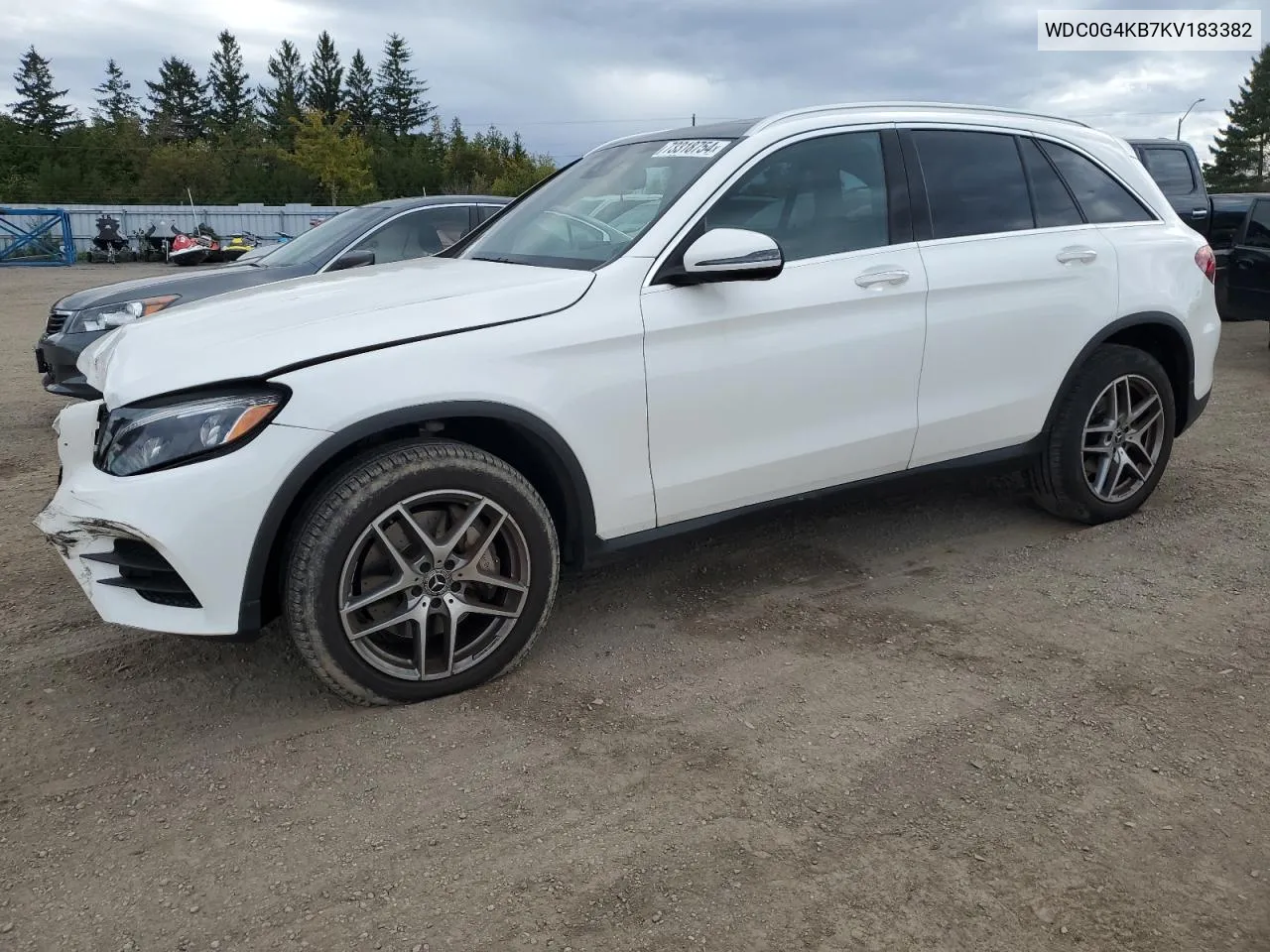 2019 Mercedes-Benz Glc 300 4Matic VIN: WDC0G4KB7KV183382 Lot: 73318754