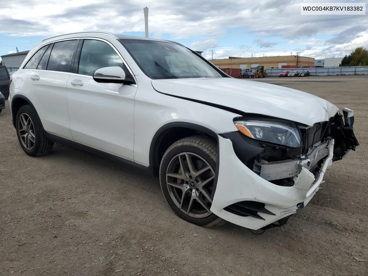 2019 Mercedes-Benz Glc 300 4Matic VIN: WDC0G4KB7KV183382 Lot: 73318754