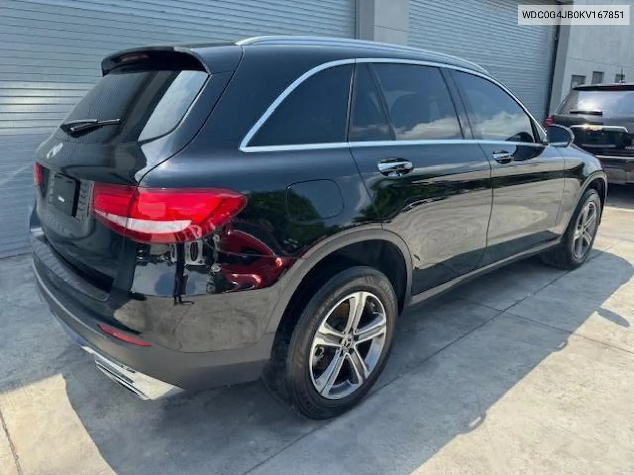 2019 Mercedes-Benz Glc 300 VIN: WDC0G4JB0KV167851 Lot: 73328724