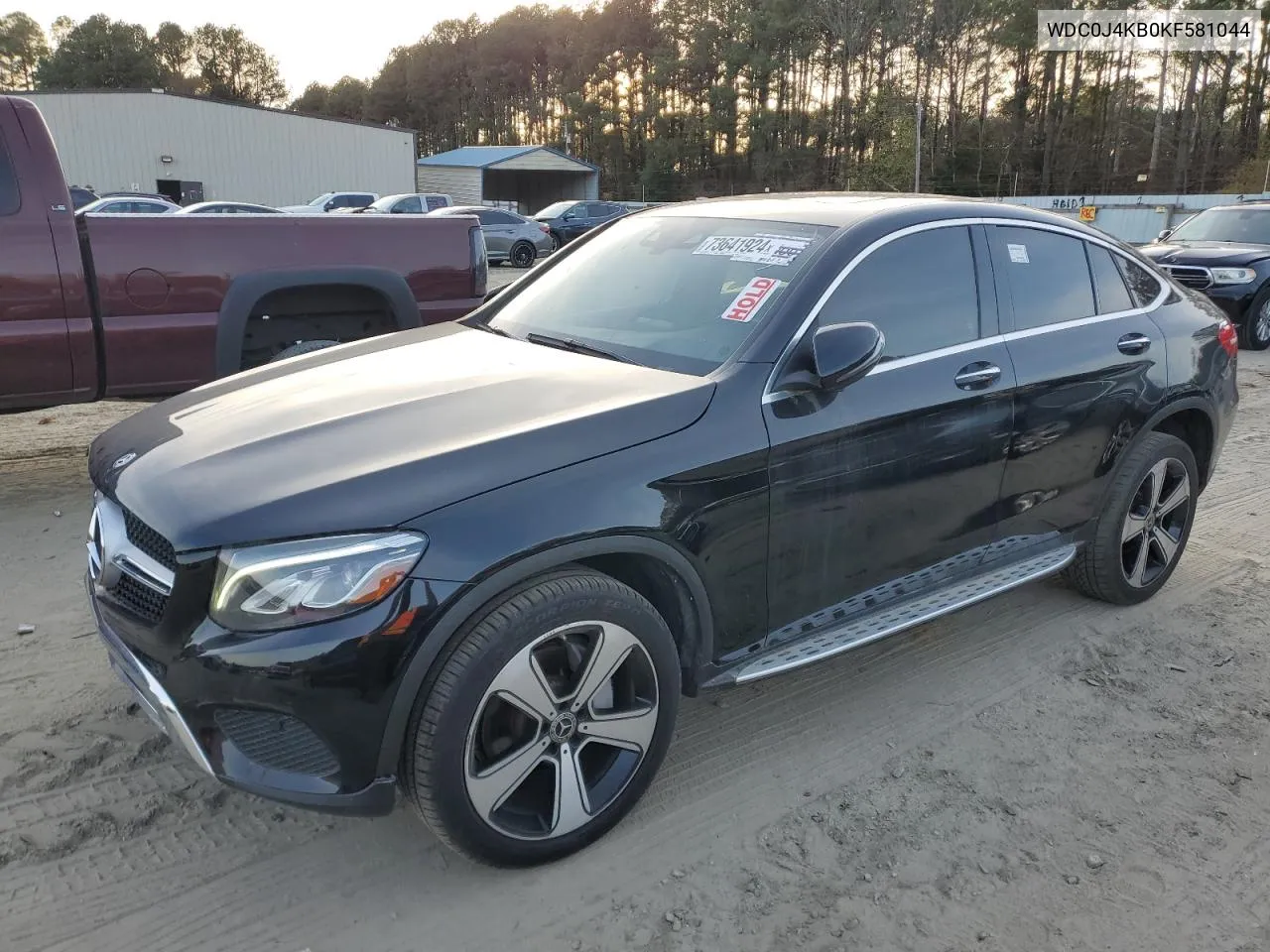 2019 Mercedes-Benz Glc Coupe 300 4Matic VIN: WDC0J4KB0KF581044 Lot: 73641924