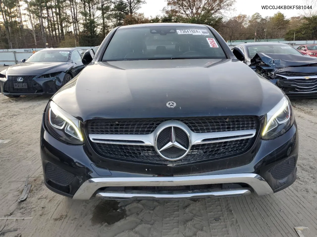 2019 Mercedes-Benz Glc Coupe 300 4Matic VIN: WDC0J4KB0KF581044 Lot: 73641924