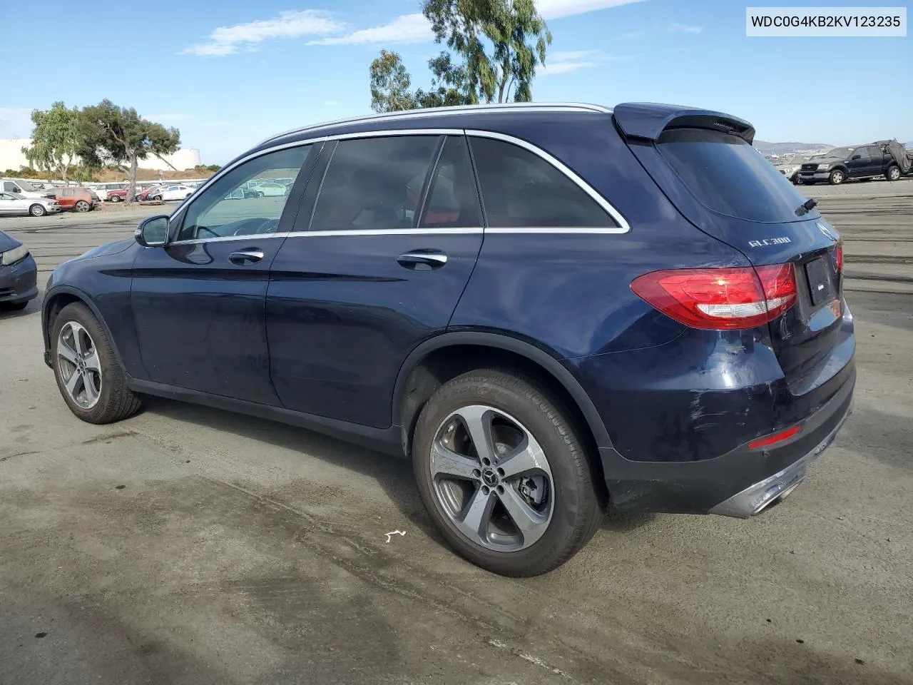 2019 Mercedes-Benz Glc 300 4Matic VIN: WDC0G4KB2KV123235 Lot: 73797104