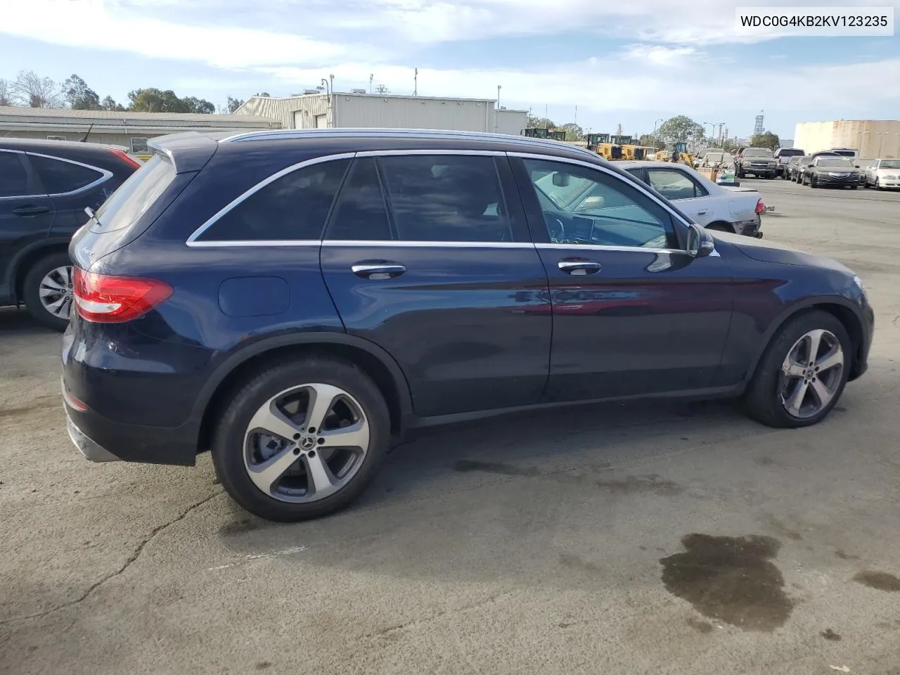 2019 Mercedes-Benz Glc 300 4Matic VIN: WDC0G4KB2KV123235 Lot: 73797104