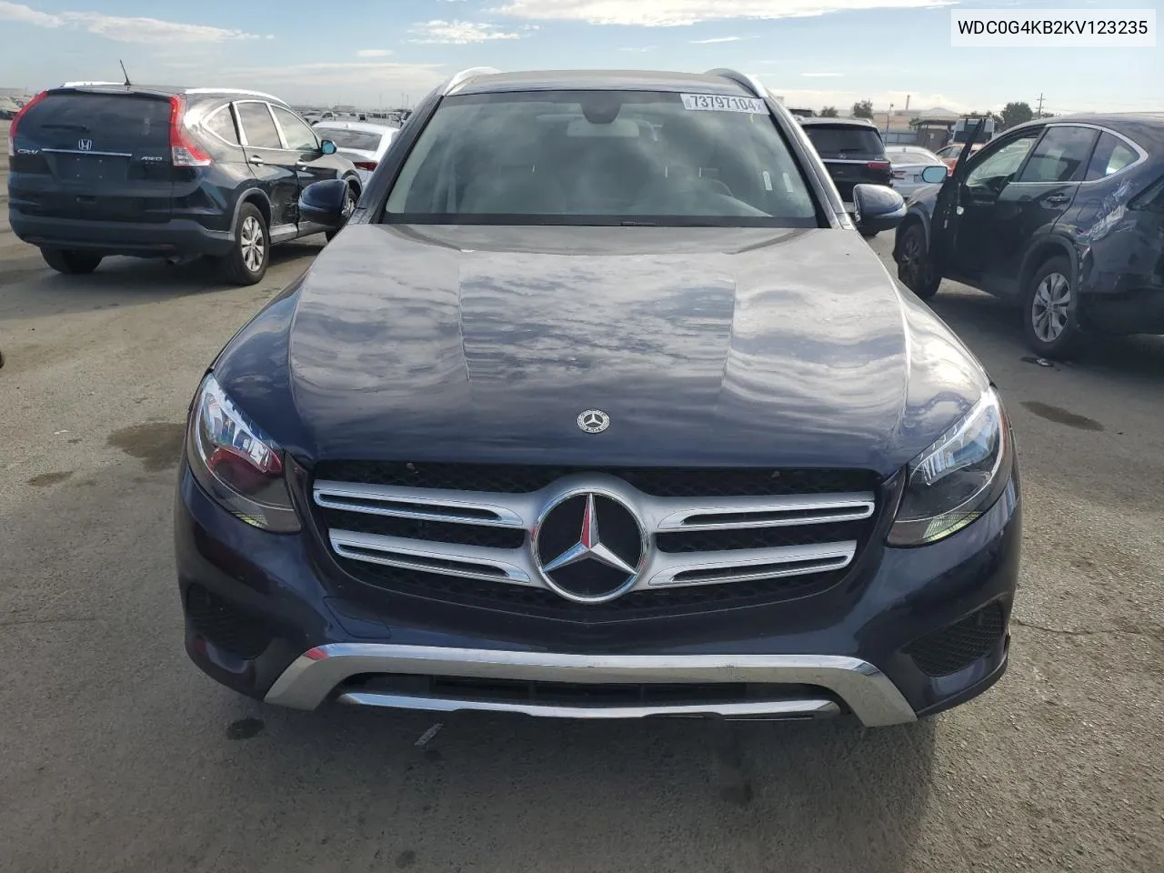 2019 Mercedes-Benz Glc 300 4Matic VIN: WDC0G4KB2KV123235 Lot: 73797104