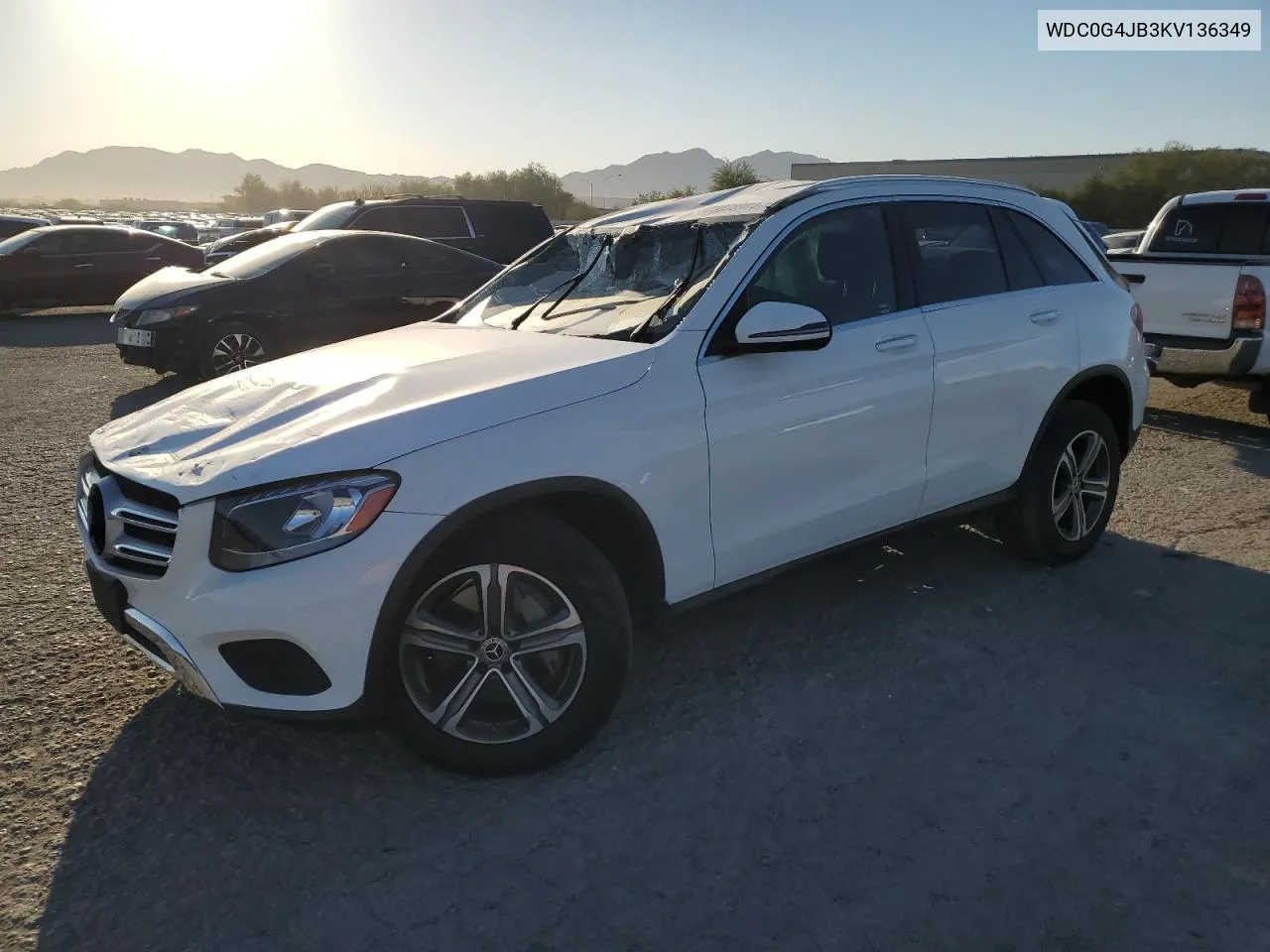 2019 Mercedes-Benz Glc 300 VIN: WDC0G4JB3KV136349 Lot: 73878974