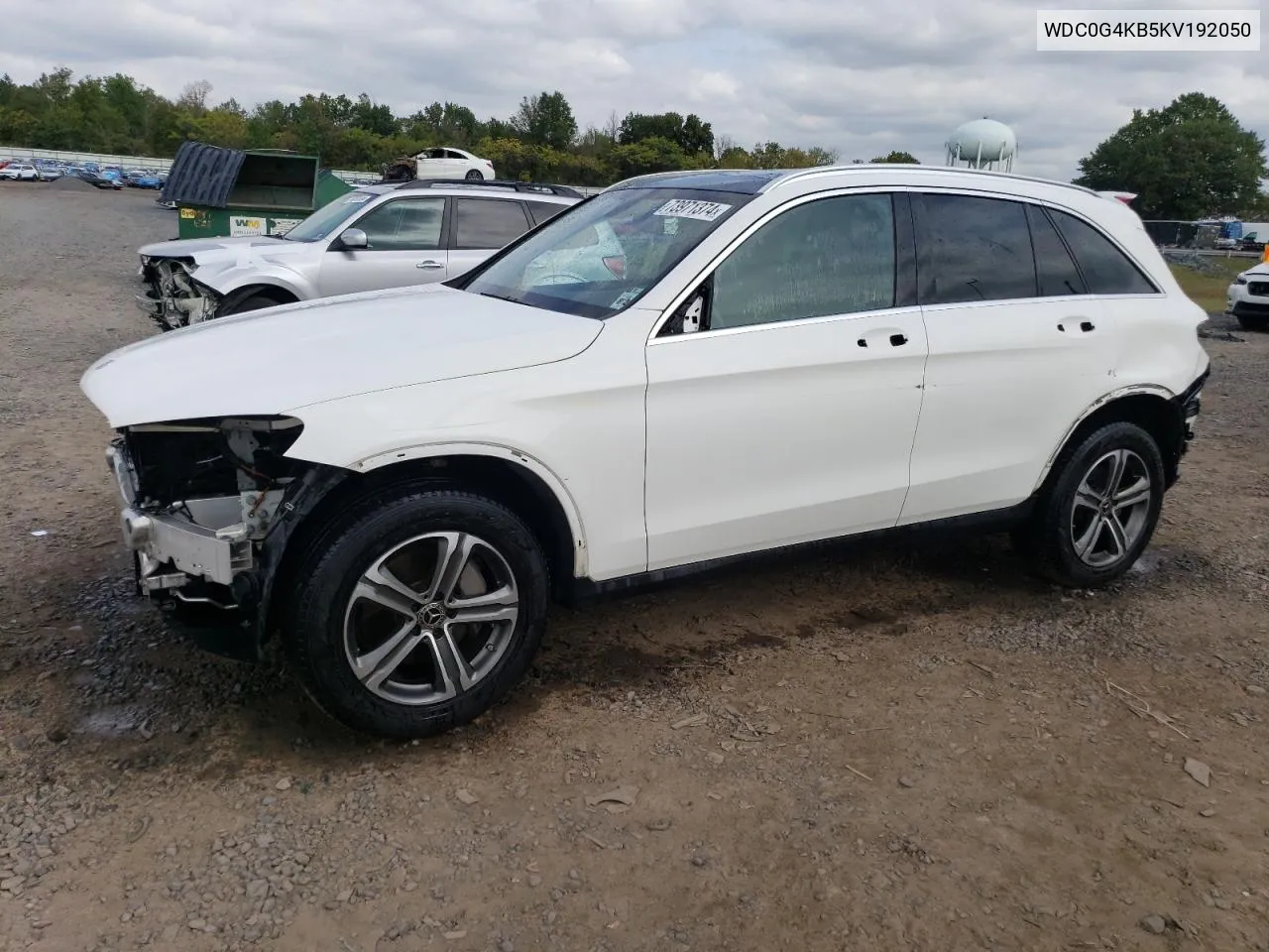 2019 Mercedes-Benz Glc 300 4Matic VIN: WDC0G4KB5KV192050 Lot: 73971374