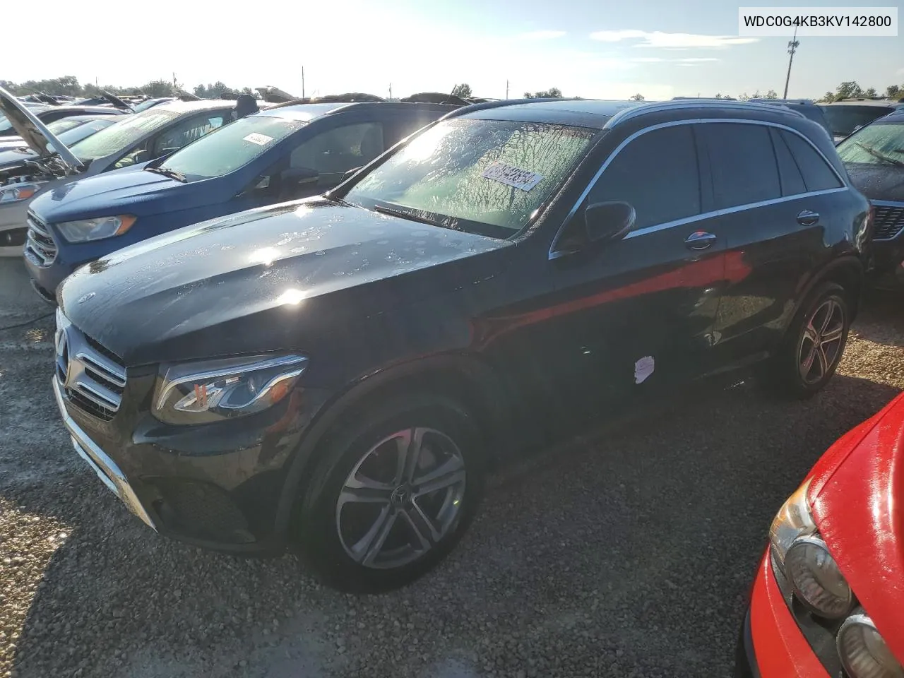 2019 Mercedes-Benz Glc 300 4Matic VIN: WDC0G4KB3KV142800 Lot: 74042654