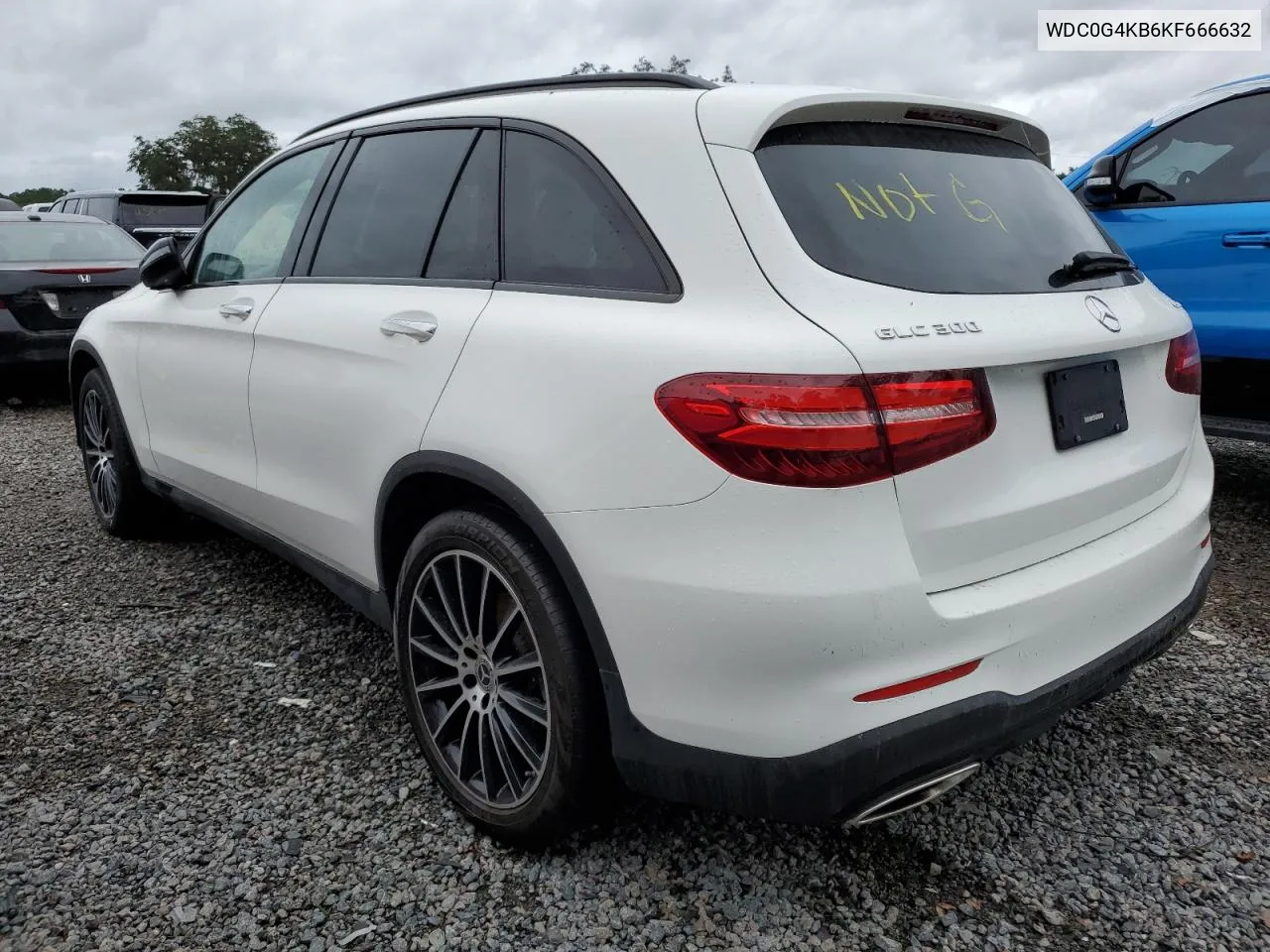 2019 Mercedes-Benz Glc 300 4Matic VIN: WDC0G4KB6KF666632 Lot: 74053304