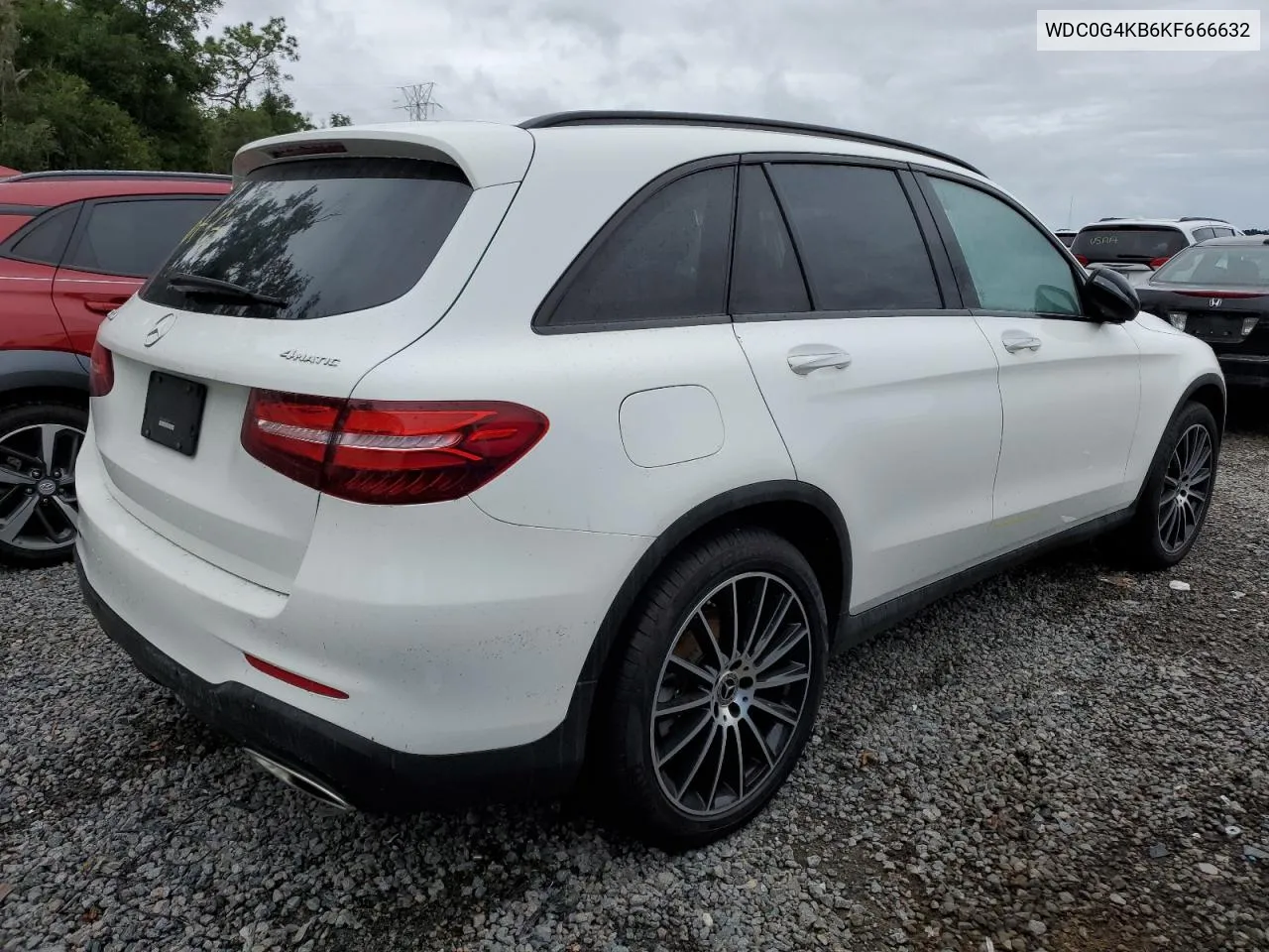 2019 Mercedes-Benz Glc 300 4Matic VIN: WDC0G4KB6KF666632 Lot: 74053304