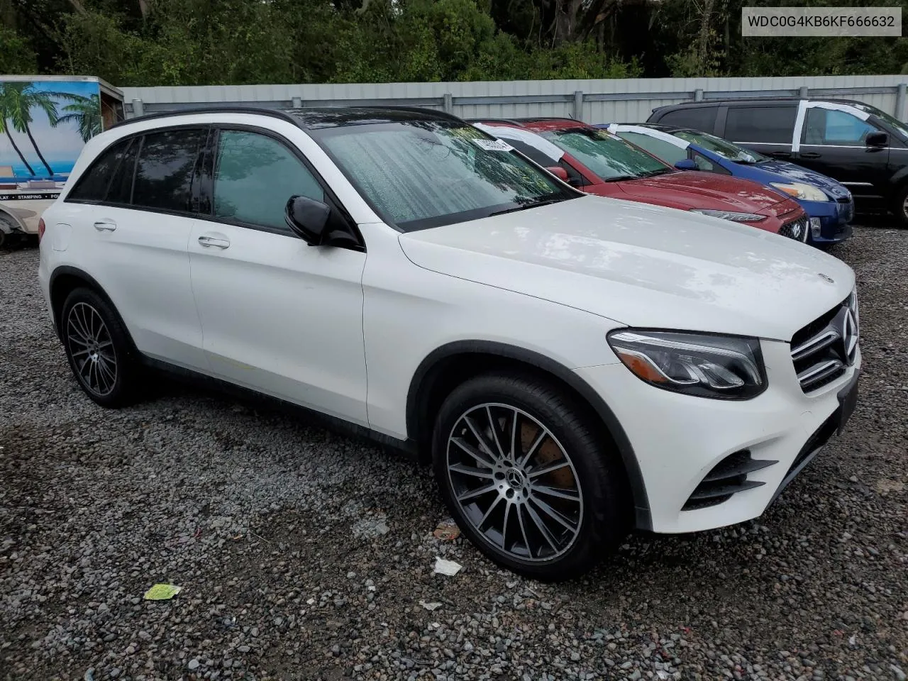 2019 Mercedes-Benz Glc 300 4Matic VIN: WDC0G4KB6KF666632 Lot: 74053304