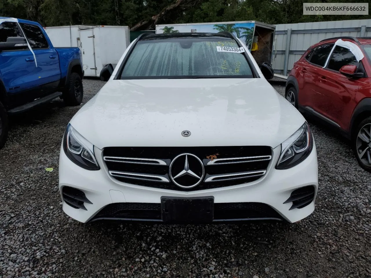 2019 Mercedes-Benz Glc 300 4Matic VIN: WDC0G4KB6KF666632 Lot: 74053304