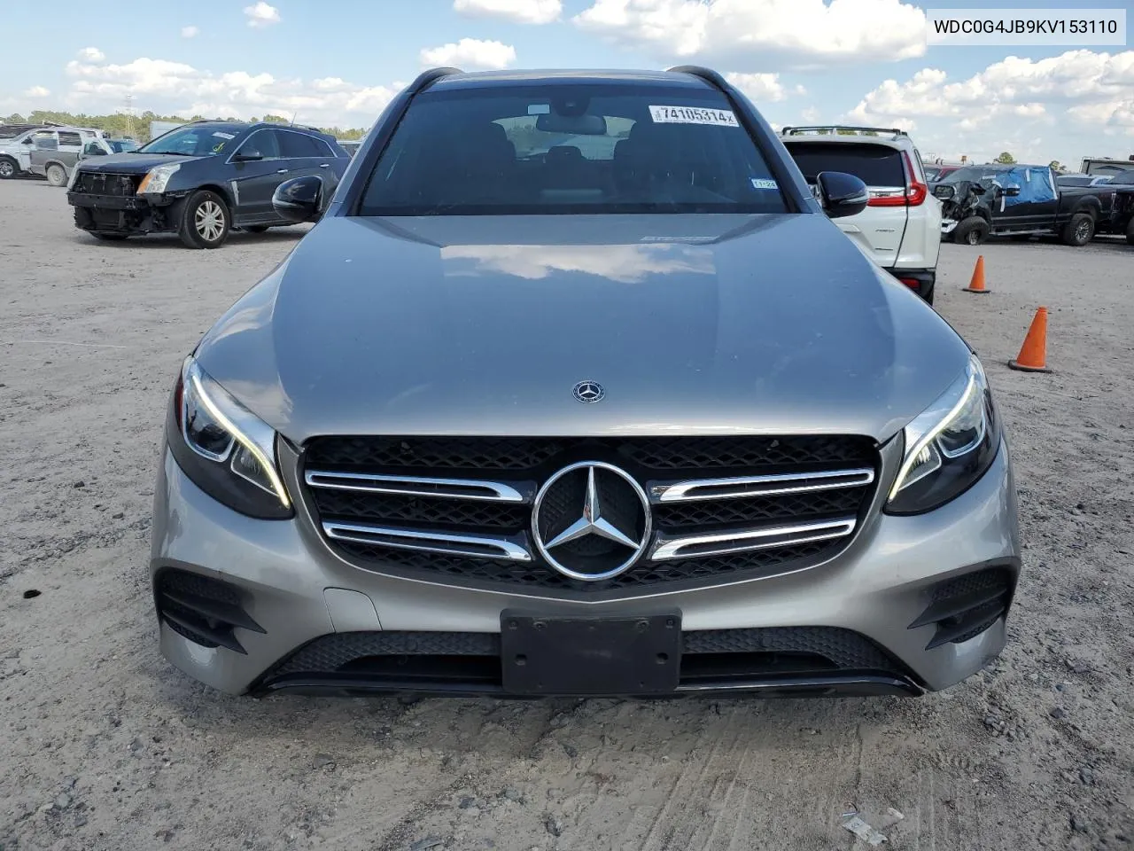 2019 Mercedes-Benz Glc 300 VIN: WDC0G4JB9KV153110 Lot: 74105314