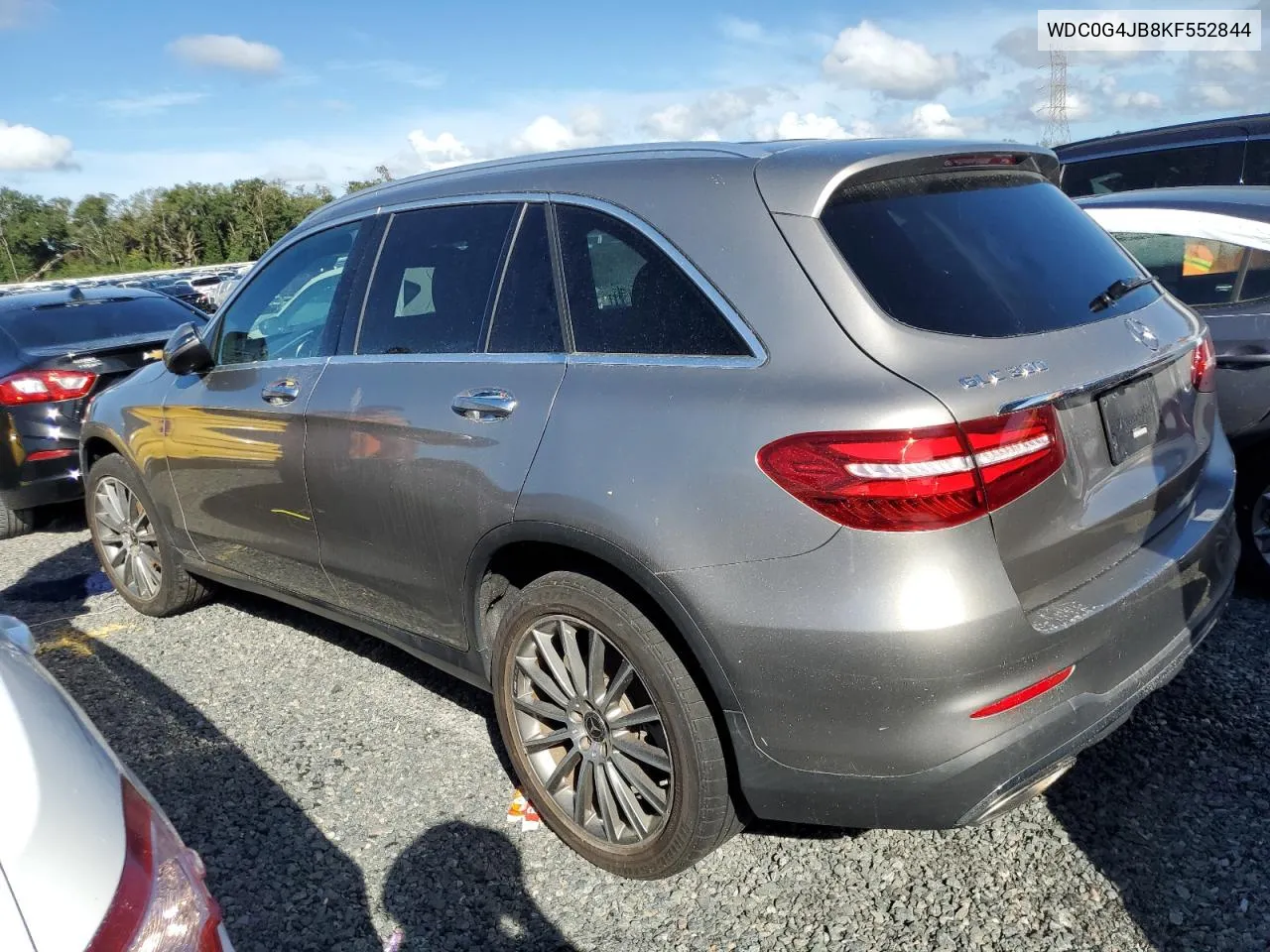 2019 Mercedes-Benz Glc 300 VIN: WDC0G4JB8KF552844 Lot: 74180214