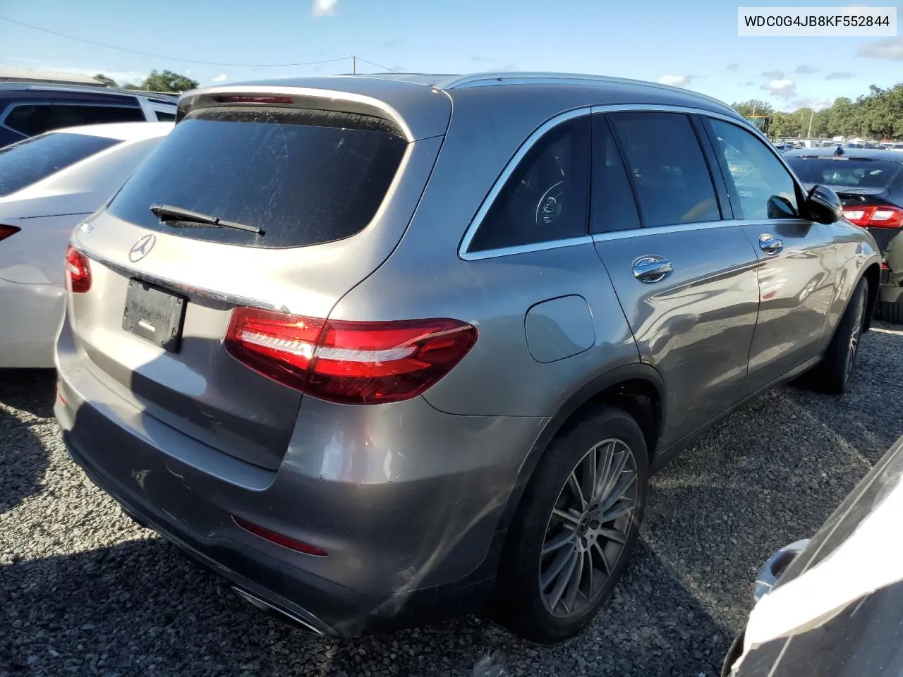 2019 Mercedes-Benz Glc 300 VIN: WDC0G4JB8KF552844 Lot: 74180214