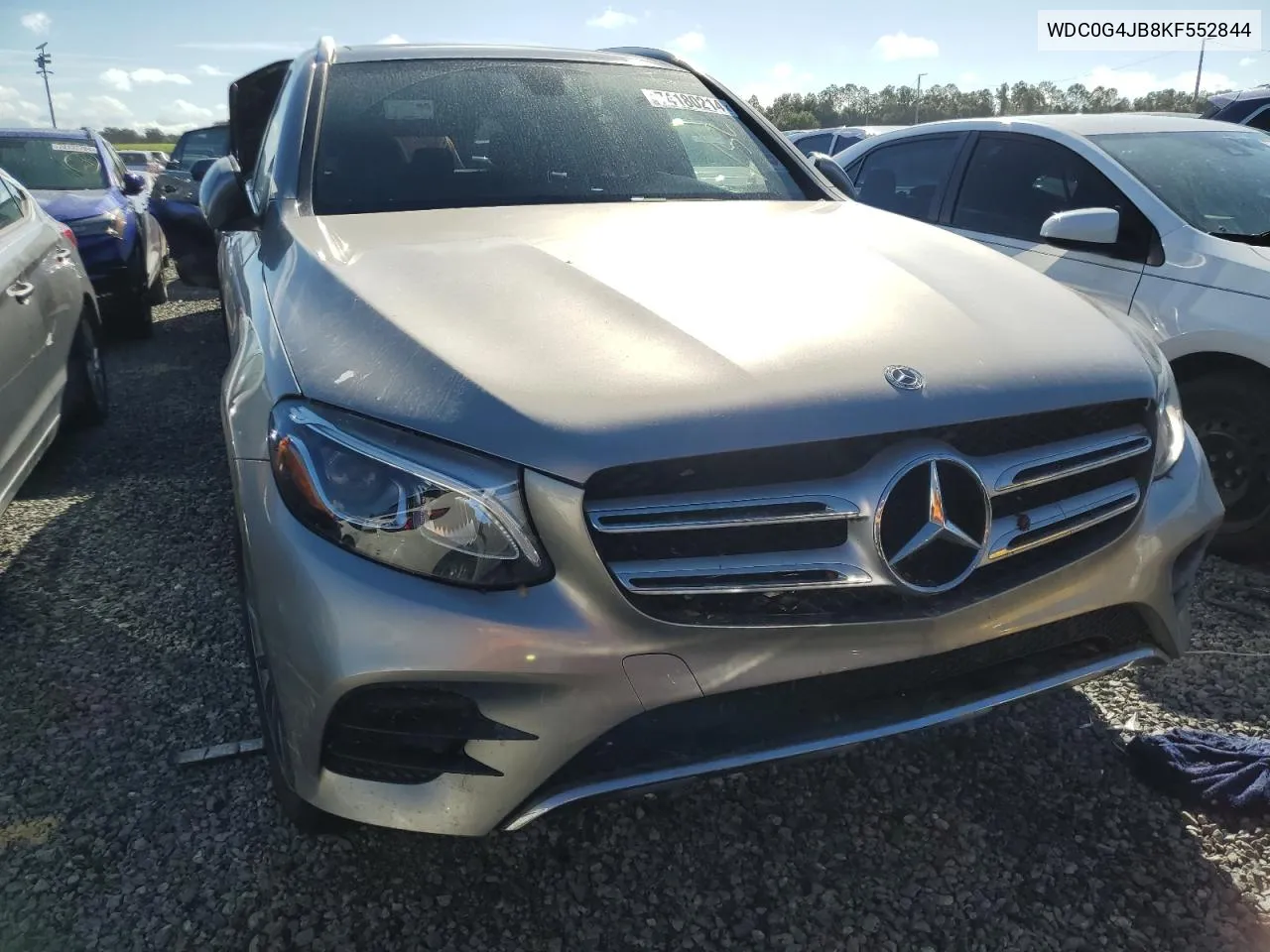 2019 Mercedes-Benz Glc 300 VIN: WDC0G4JB8KF552844 Lot: 74180214