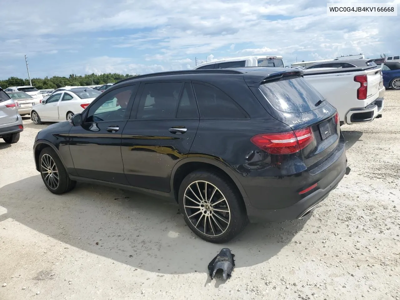 2019 Mercedes-Benz Glc 300 VIN: WDC0G4JB4KV166668 Lot: 74249414