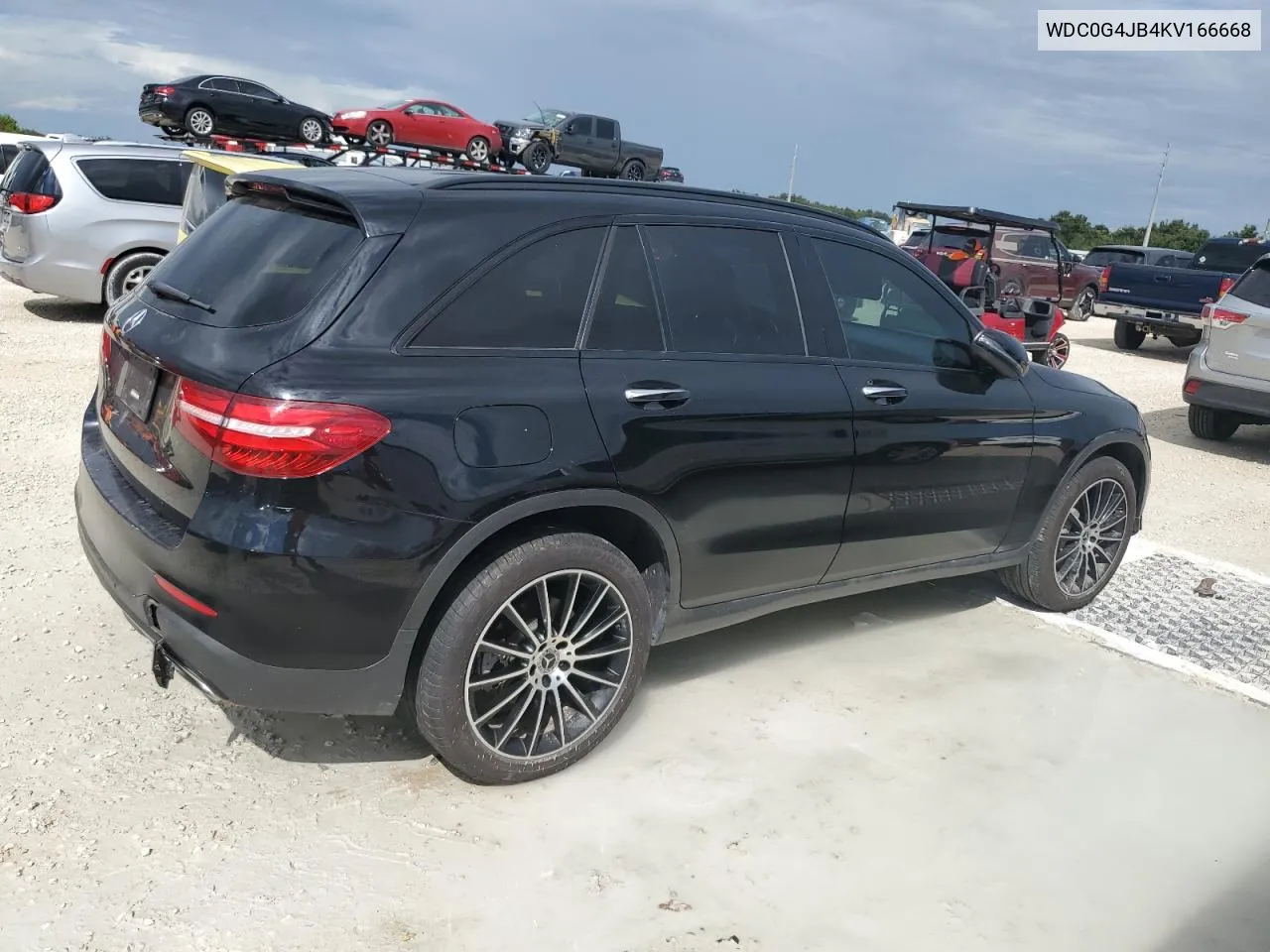 2019 Mercedes-Benz Glc 300 VIN: WDC0G4JB4KV166668 Lot: 74249414