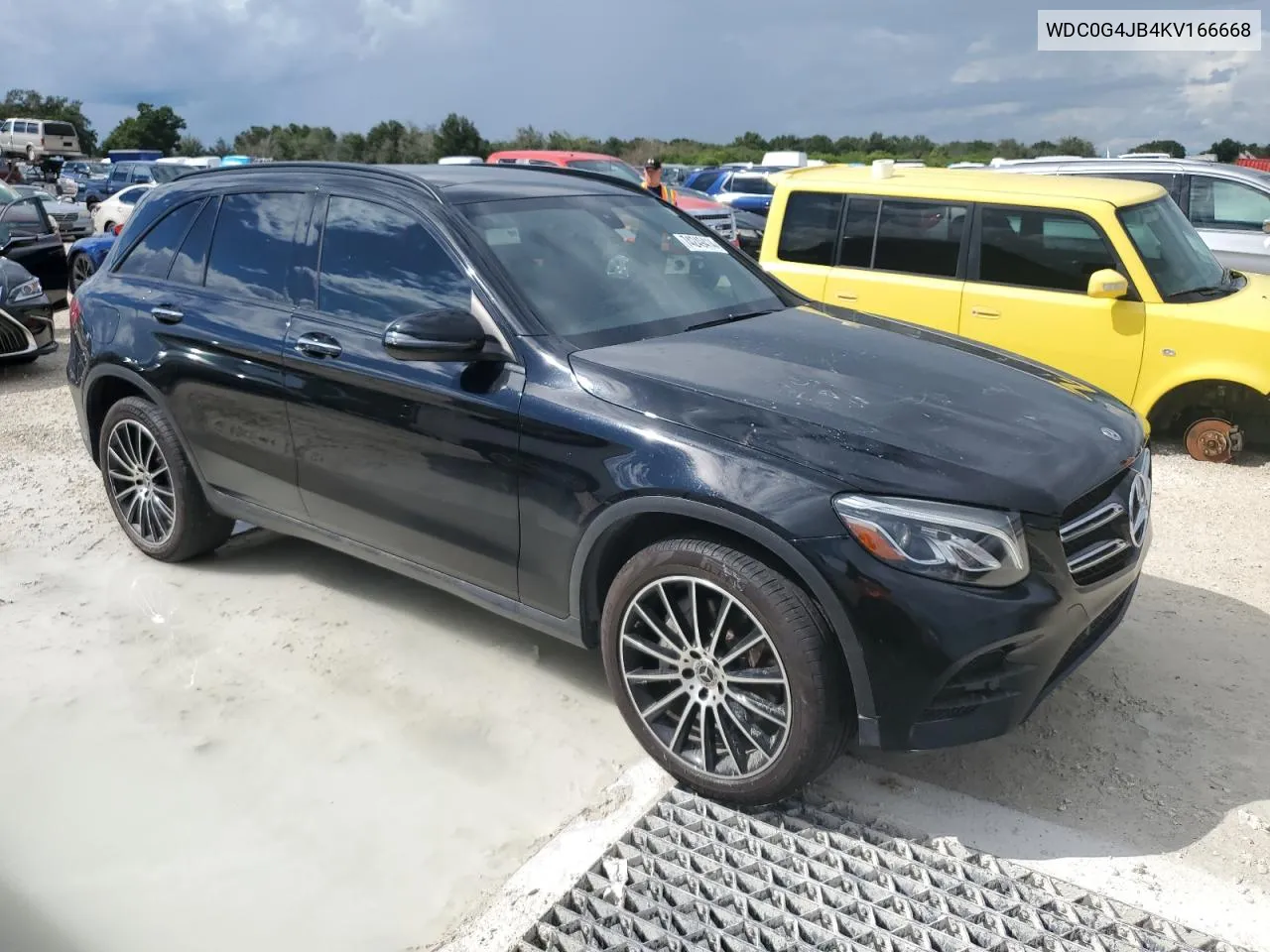 2019 Mercedes-Benz Glc 300 VIN: WDC0G4JB4KV166668 Lot: 74249414