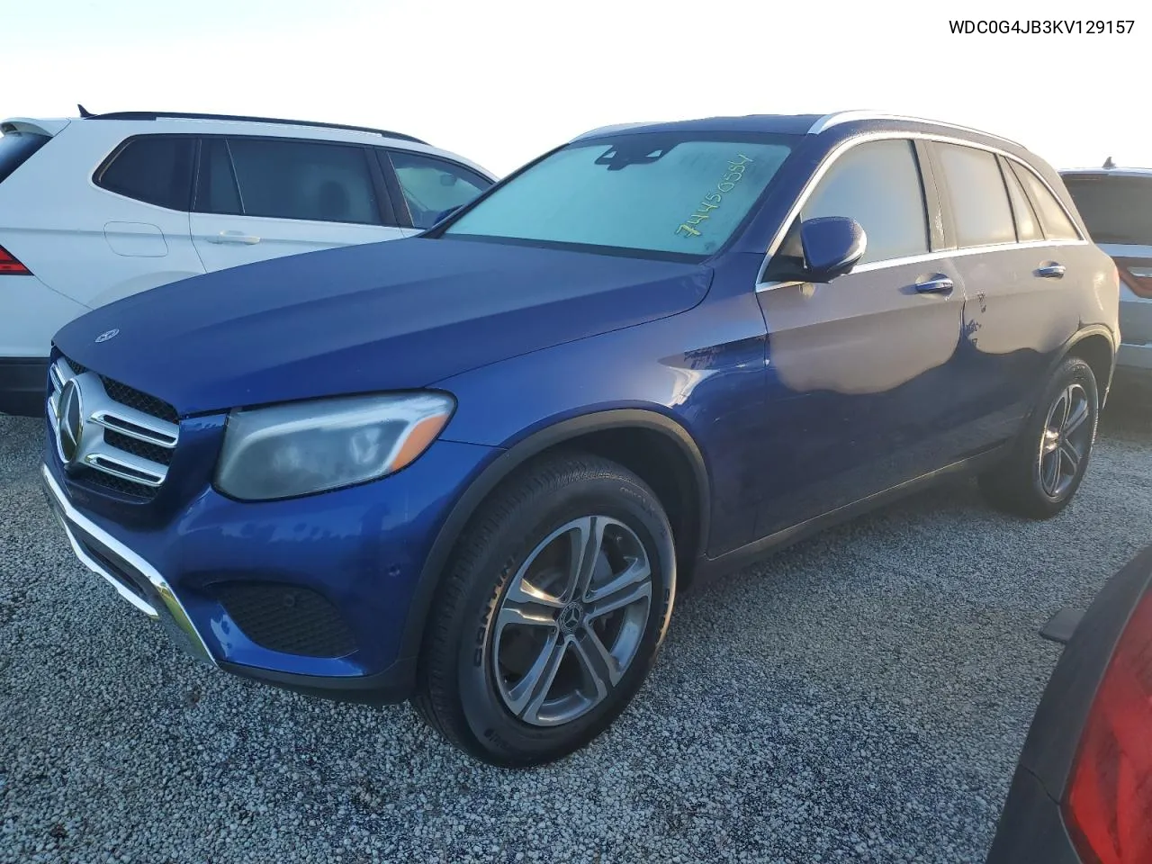 2019 Mercedes-Benz Glc 300 VIN: WDC0G4JB3KV129157 Lot: 74450554